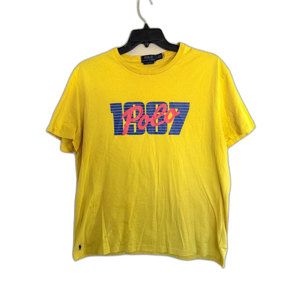 Polo Ralph Lauren 1967‎ Graphic Tee Yellow Large
